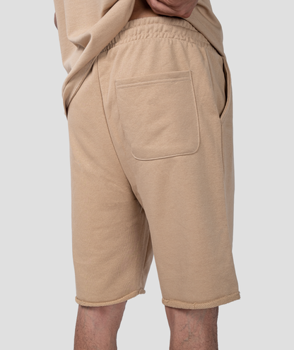 jersey shorts in grey