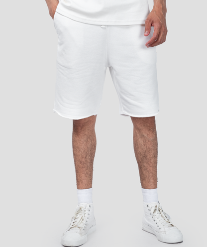 jersey shorts in grey